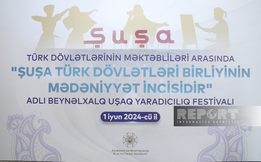 Şuşada beynəlxalq uşaq yaradıcılıq festivalı keçirilib